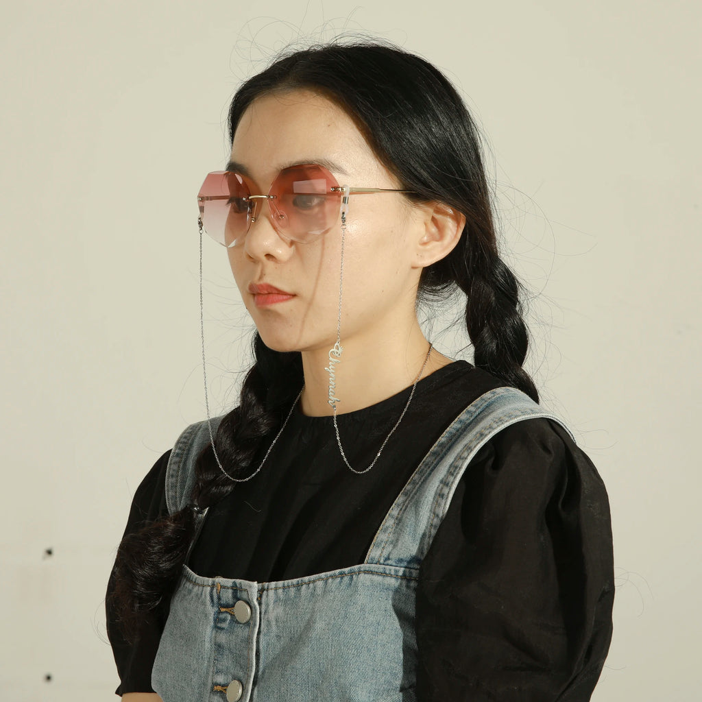 Sipuris Custom Name Years Glasses Chain Sunglasses Holder Cords Straps Lanyard Eyeglasses Necklace Eyewear Retainer Accessories