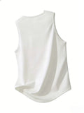 Voice actor sleeveless vest - 180g breathable cotton shirt, studio clothing - men's casual voice acting gift