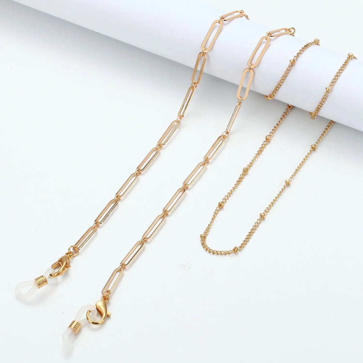 Sunglasses Masking Chains For Women Acrylic Pearl Crystal Eyeglasses Chains Lanyard Glass New Summer Fashion Jewelry Women Gifts